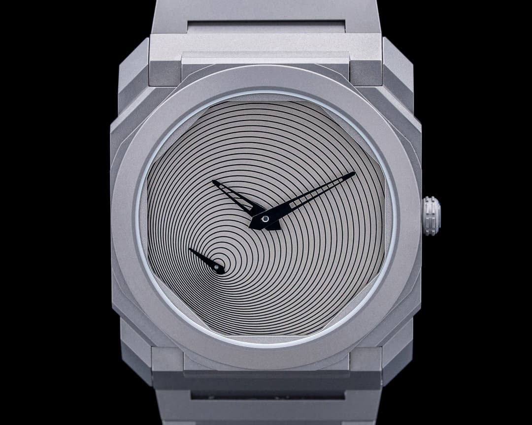 Image of Bulgari Octo Finissimo Tadao Ando Titanium Gray Dial LIMITED
