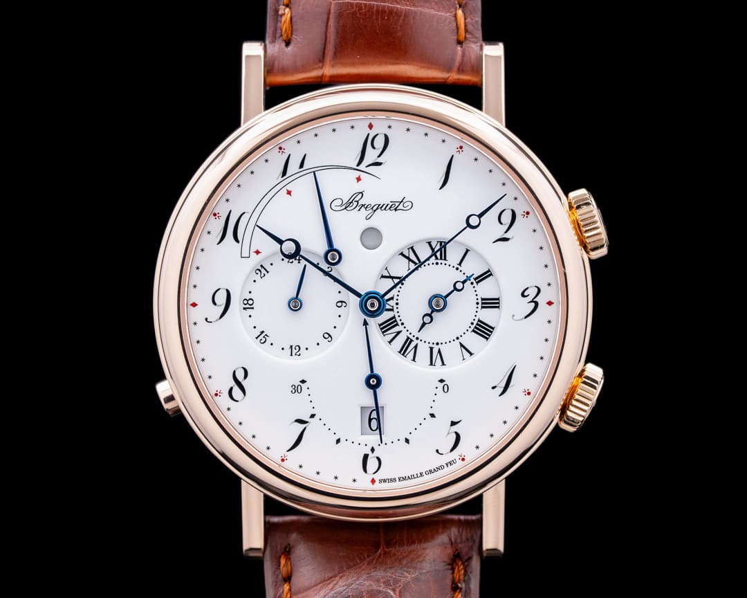 Breguet 5707ER Classique Reveil du Tsar 18K Rose Gold White Enamel Dial