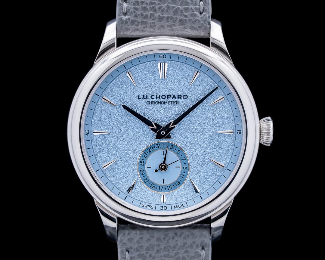 Chopard 161954-9001 L.U.C Quattro Mark IV Platinum Ice Blue Dial 2025