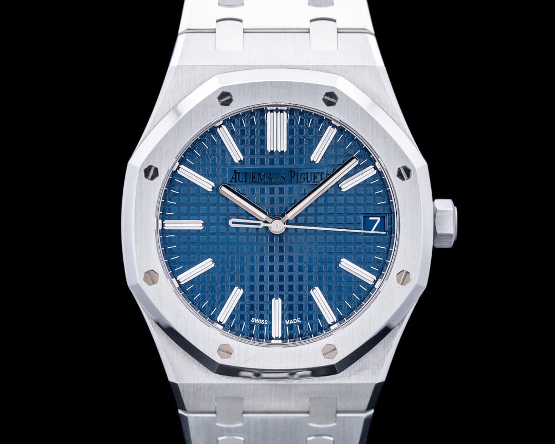 Audemars Piguet 15510ST Royal Oak SS Blue Dial