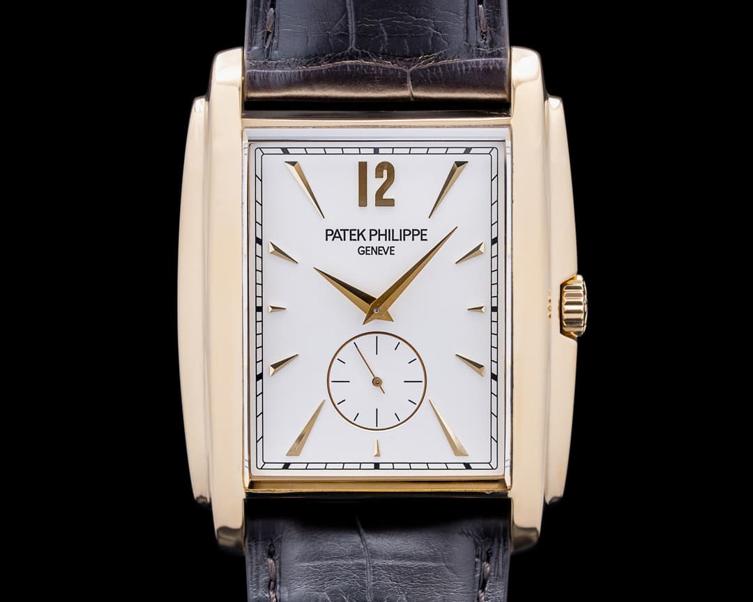 Patek Philippe 5124J Gondolo 18K Yellow Gold Silver Dial