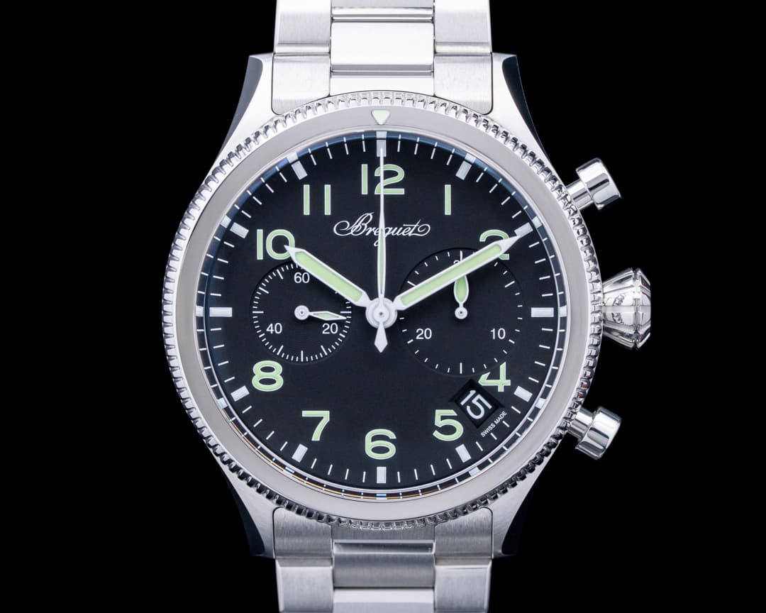 Breguet Type XX Chronographe 2057 SS Black Dial 2026 UNWORN