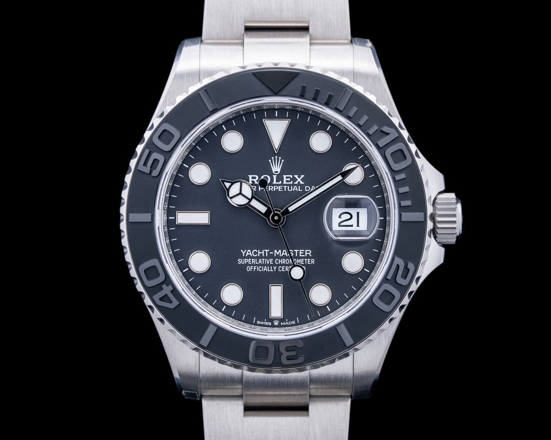 Image of Rolex 226627 Yacht-Master 42 RLX Titanium Intense Black Dial 2025
