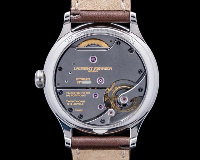 Laurent Ferrier Classic Origin 250 Titanium Beige Declaration of ...