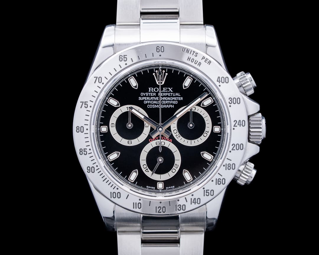 Rolex 116520 Daytona SS Black Dial Circa. 2006