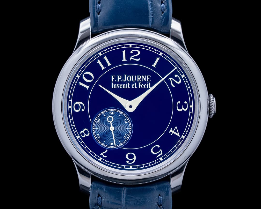 F.P. Journe Chronometre Bleu Tantalum Blue Dial