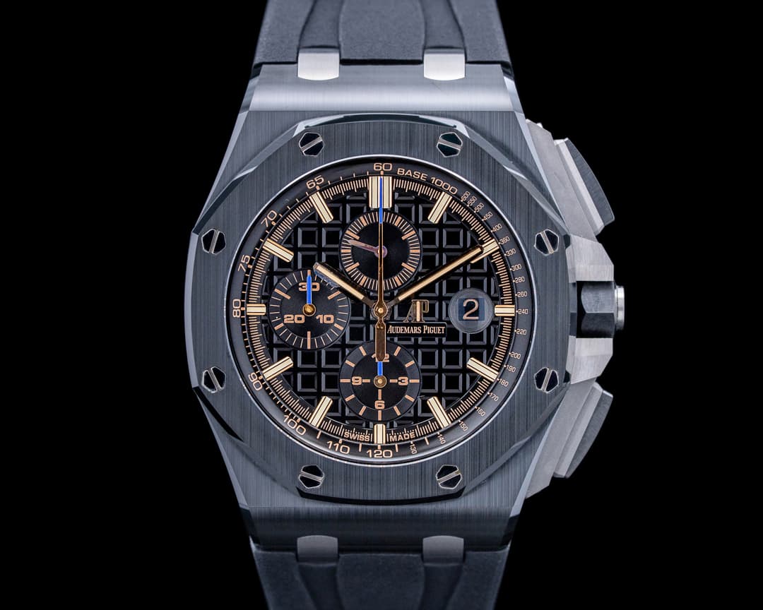 Audemars Piguet 26405CE Royal Oak Offshore Chronograph Ceramic Black Dial