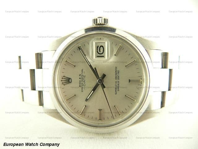 Rolex Date SS/SS COSC