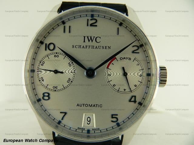 IWC Portugieser 5001 Steel White
