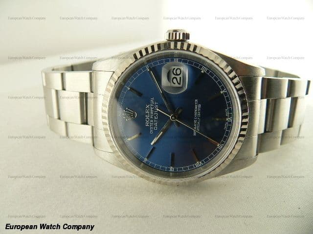 Rolex Datejust SS/SS Blue Dial