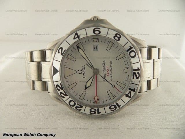 Omega Seamaster GMT White Dial