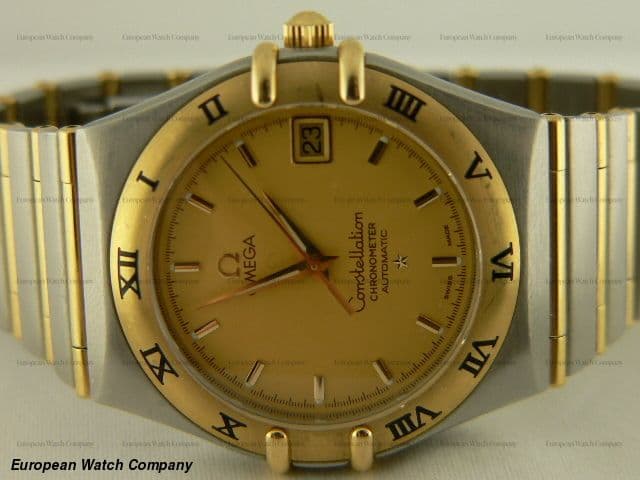 Omega Omega Constellation 2T Gold Dial.. Full Bar