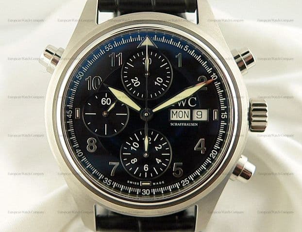 IWC Doppel Spitfire Black Dial Strap


hold