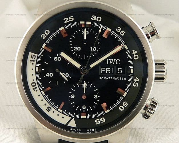 IWC Aquatimer Chrono Steel Rubber