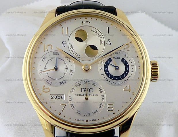 IWC Portugieser Perpetual YG/White
