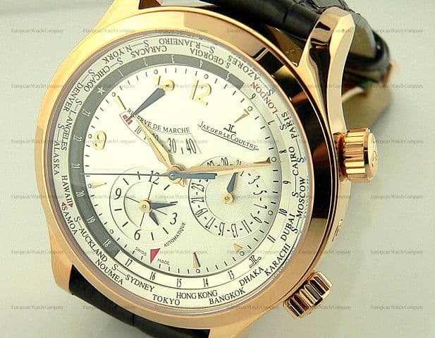 Jaeger LeCoultre Master World Geographic Rose