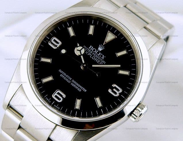 Rolex Explorer I Black

