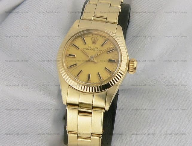 Rolex vintage ladies YG/YG