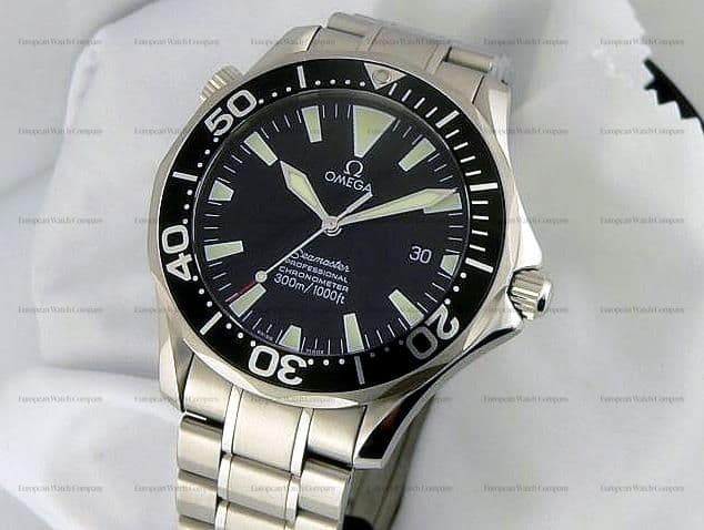 Omega Seamaster Pro Black SS/SS
