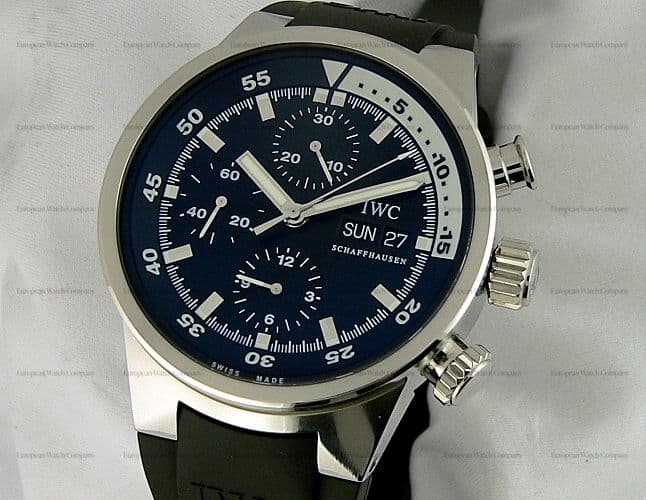 IWC Aquatimer Chrono Steel Rubber