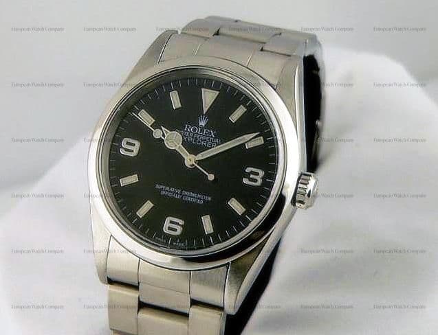 Rolex Explorer I Black


