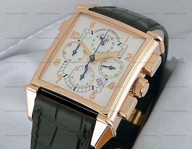 Girard-Perregaux Vintage 1945 Chrono GMT Rose
