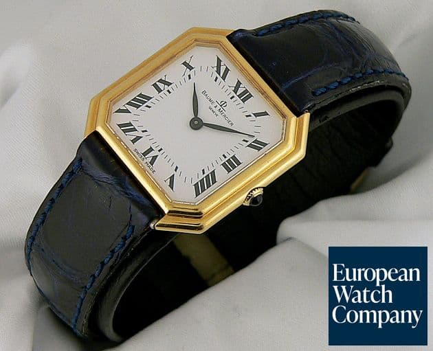 Image of Baume & Mercier Octagonal manual YG
