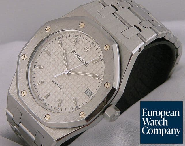 Image of Audemars Piguet Royal Oak SS/SS White