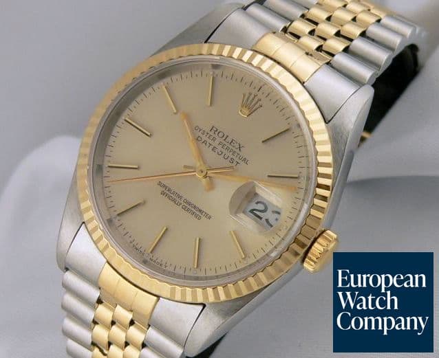 Image of Rolex Datejust 2T Champagne Dial
Jubilee