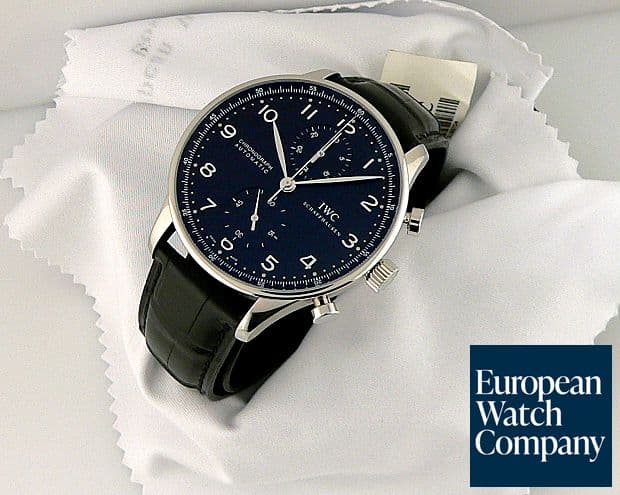 Image of IWC Portugieser Black Dial
Black Subdials