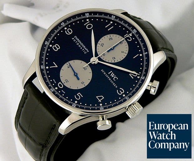 Image of IWC Portugieser Black Dial
grey subdials