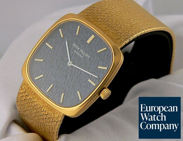 Image of Patek Philippe Ellipse YG/YG Blue