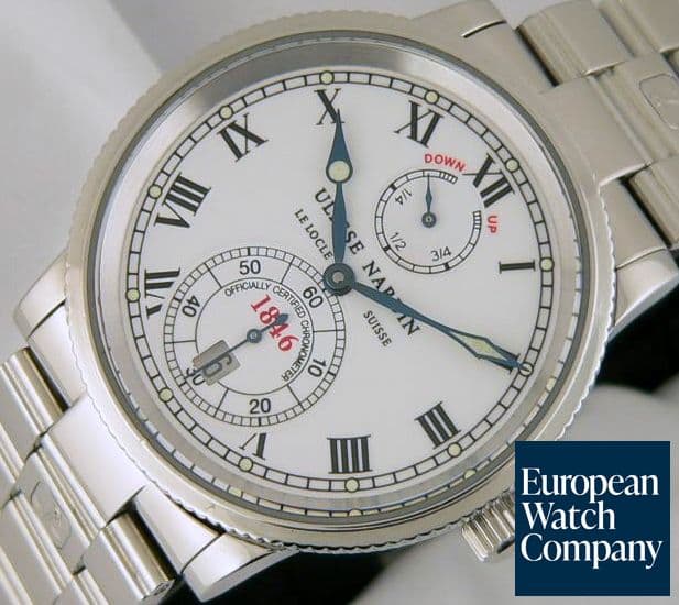 Image of Ulysse Nardin Marine Chronometer 1846 White