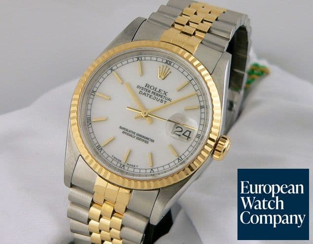Image of Rolex Datejust 2T White Dial
Jubilee