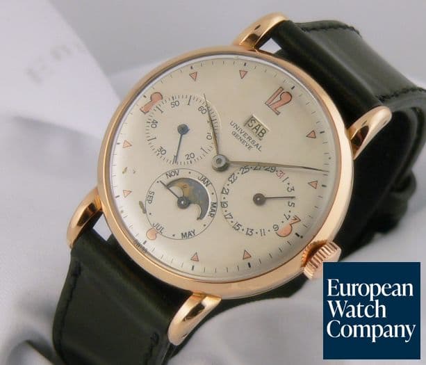 Image of Universal Geneve Triple date Rose Moon
Portuguese Calendar
17036