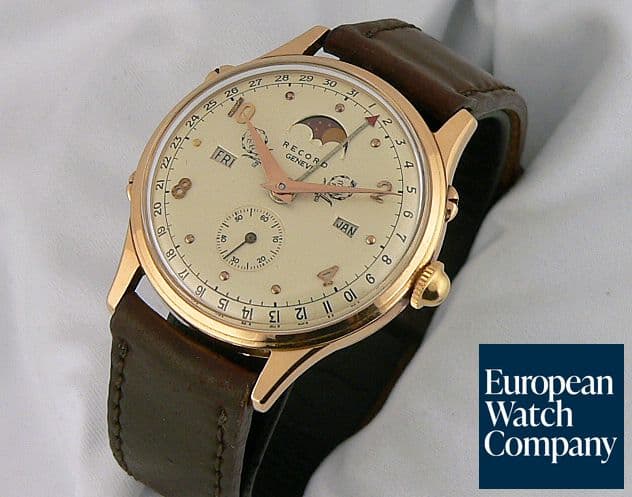 Image of Record Genève Triple Date Moon Rose
Small secs @ 6
17006