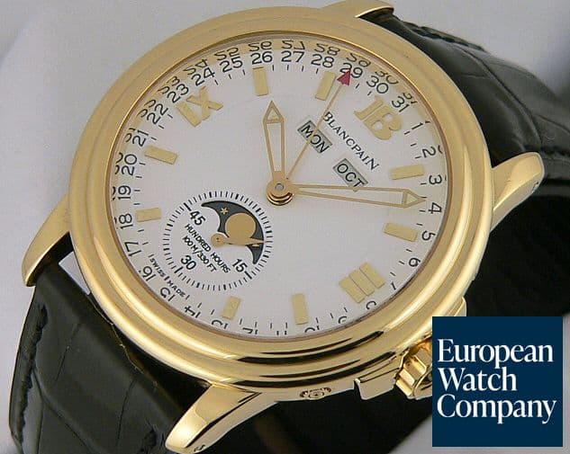Image of Blancpain 2100 Triple Date Moon YG