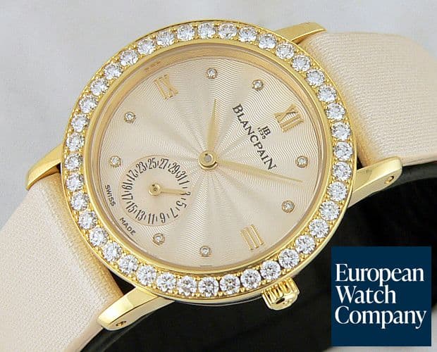 Image of Blancpain Lady Villeret
Guilloche Dial
Beige Strap