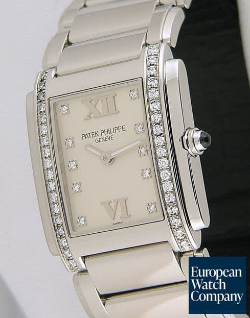 Image of Patek Philippe Twenty-4 4910 SS/SS White
