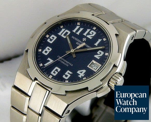 Image of Vacheron Constantin Overseas SS/SS 
Blue
