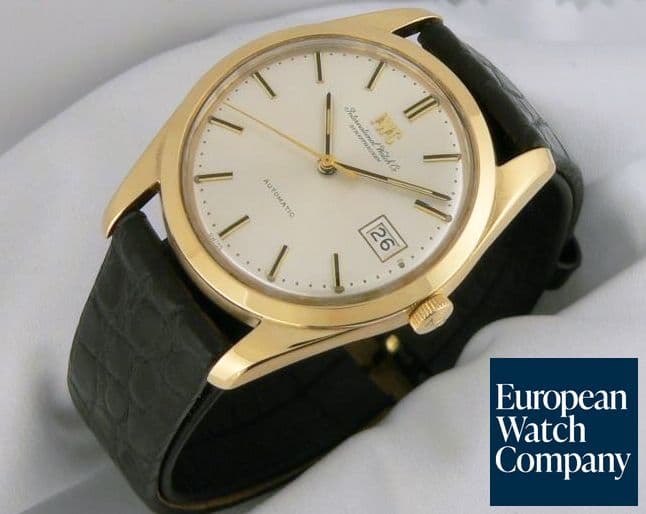 Image of IWC Vintage yellow
36mm date
Engraved back