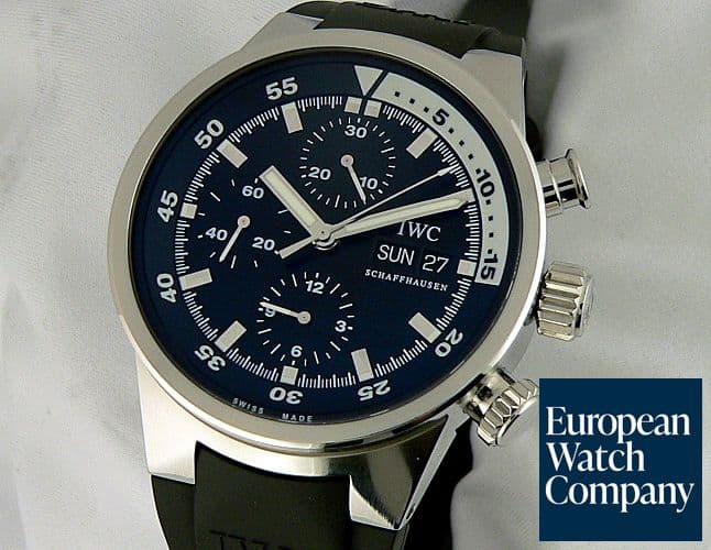 Image of IWC Aquatimer Chrono Steel Rubber
