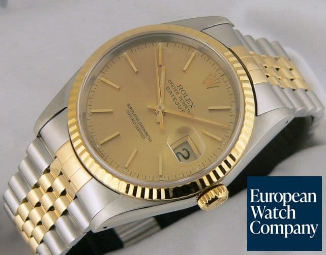 Image of Rolex Datejust 2T Champagne Dial
Jubilee (1991)