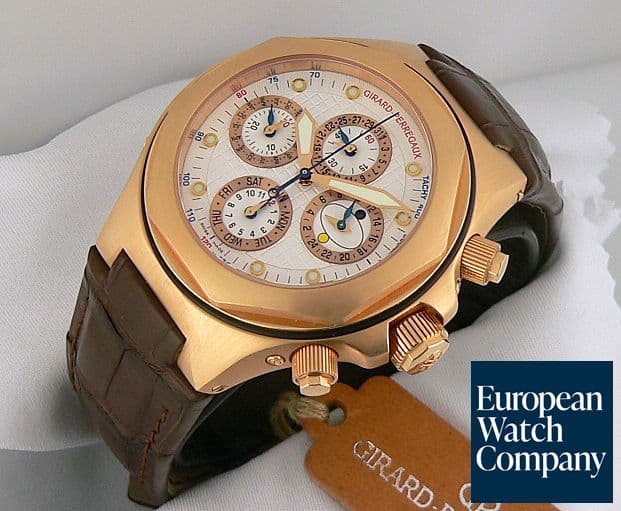 Image of Girard-Perregaux Laureato EVO3 Rose Perpetual
White