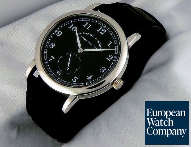 Image of A. Lange and Sohne 1815 PT Black dial