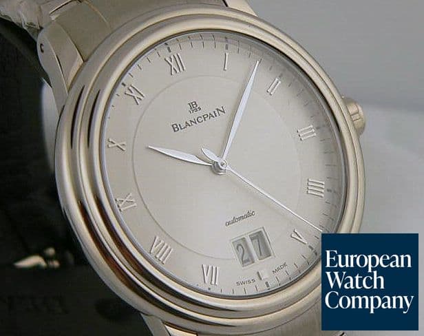 Image of Blancpain Villeret Big Date WG/WG