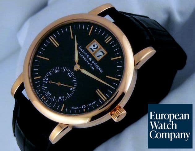 Image of A. Lange and Sohne Langematik Date Rose
Black