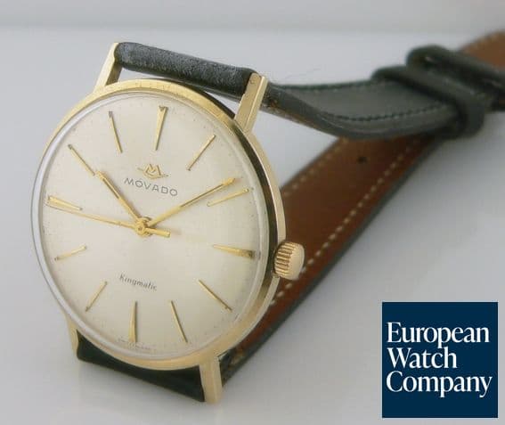 Image of Movado Kingmatic 14K 