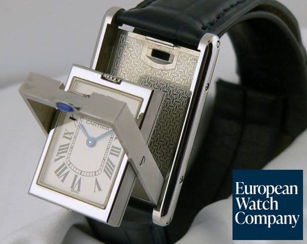 Image of Cartier Tank Basculante
Steel 