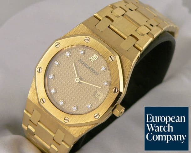 Image of Audemars Piguet Royal Oak YG/YG 
Diamond